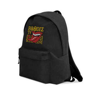 BrodieTV "666" Embroidered Backpack