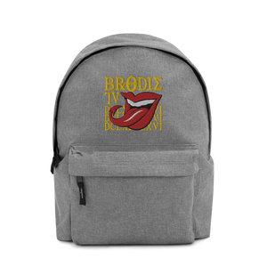 BrodieTV "666" Embroidered Backpack