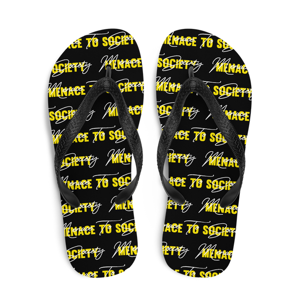 Menace to Society Flip-Flops