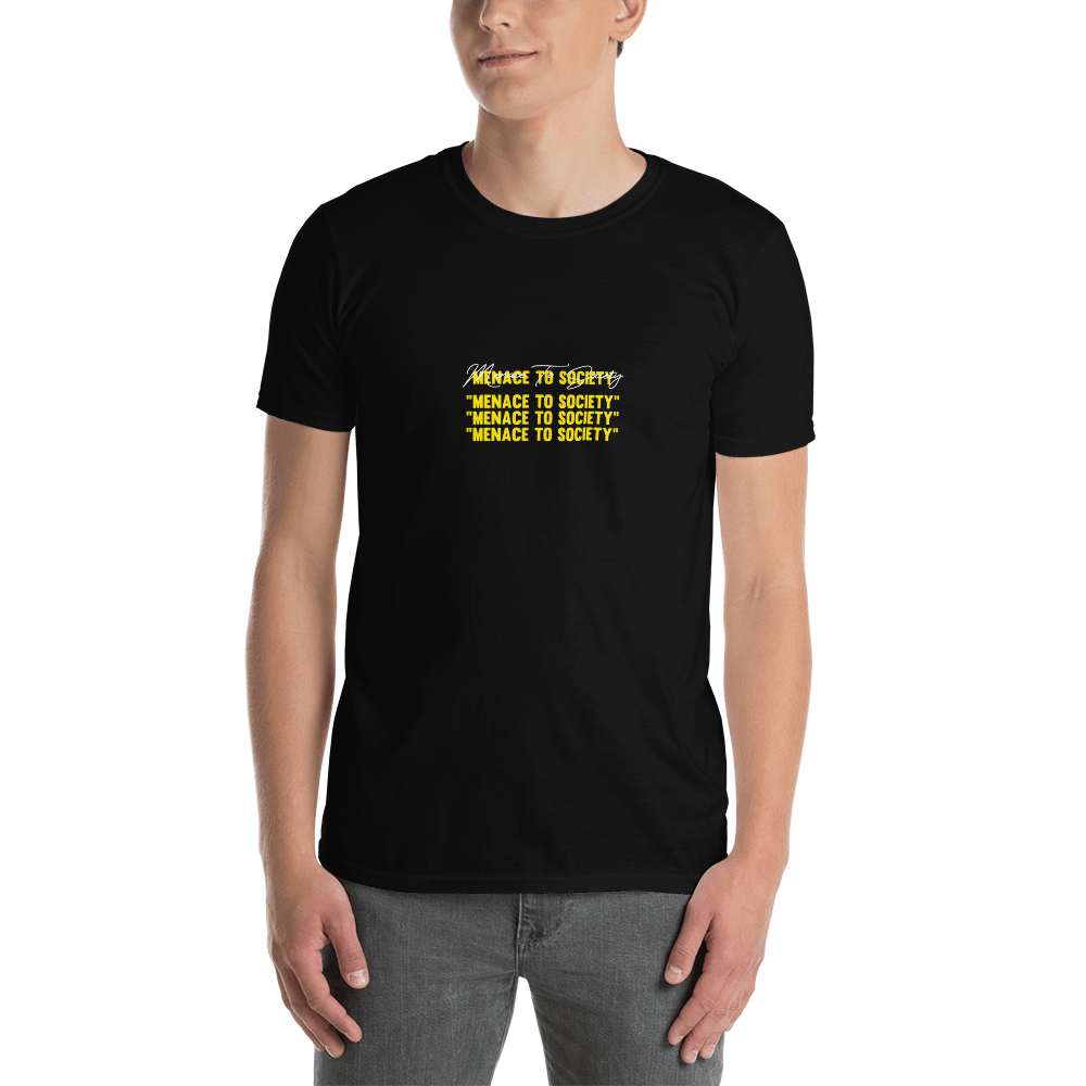 Menace to sales society guess shirt